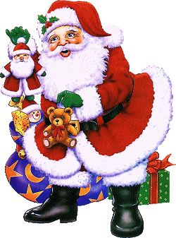1Sellmer Adventskalender m.Glimmer Weihnachtsmann und Kinder Schlittschuh Nr.807